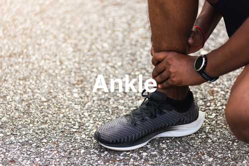 Ankle injury after car accident